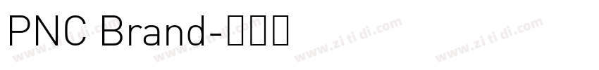 PNC Brand字体转换